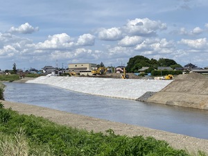 小山市下初田感際橋下２号外災害復旧工事